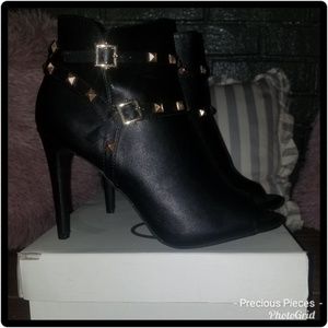 Studded booties
